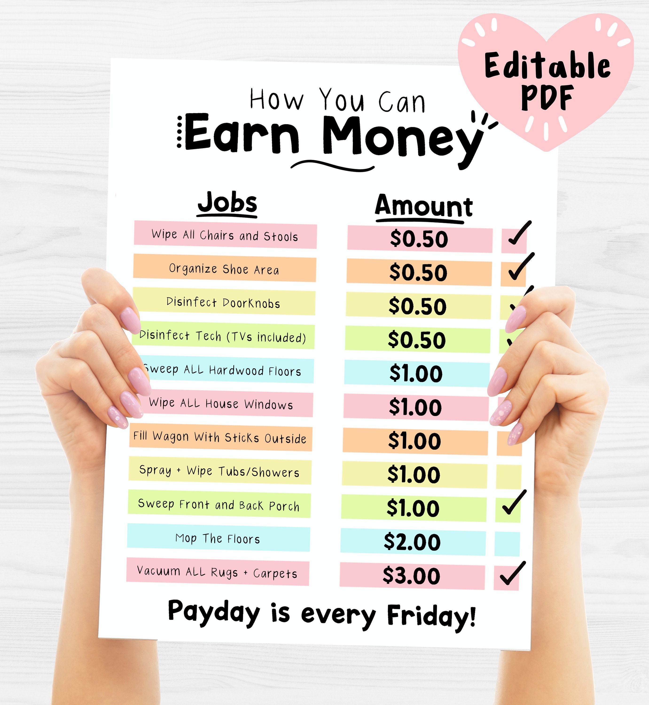 how-to-earn-money-chore-chart-editable-allowance-chart-etsy