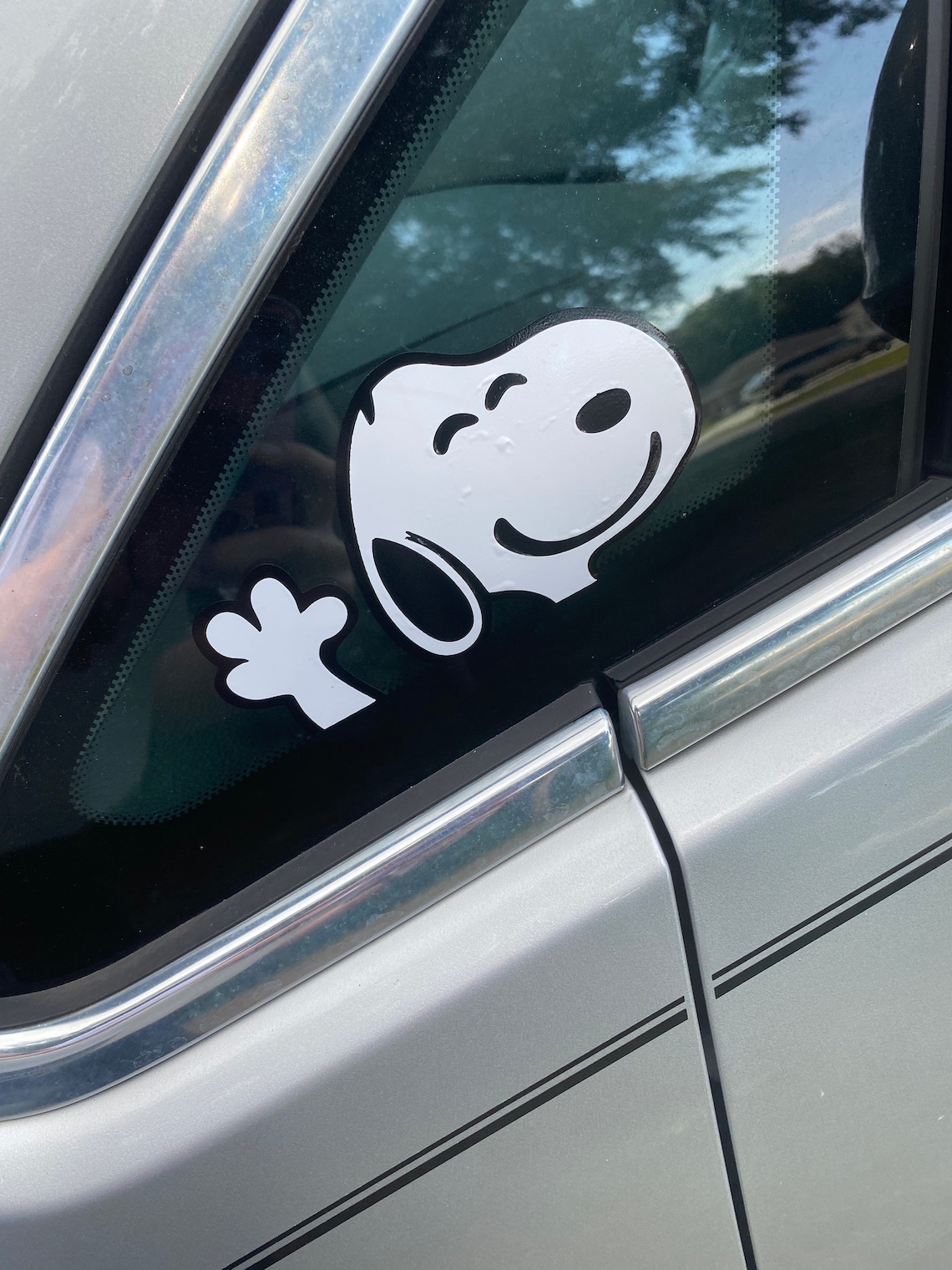Snoopy Car Decal Etsy