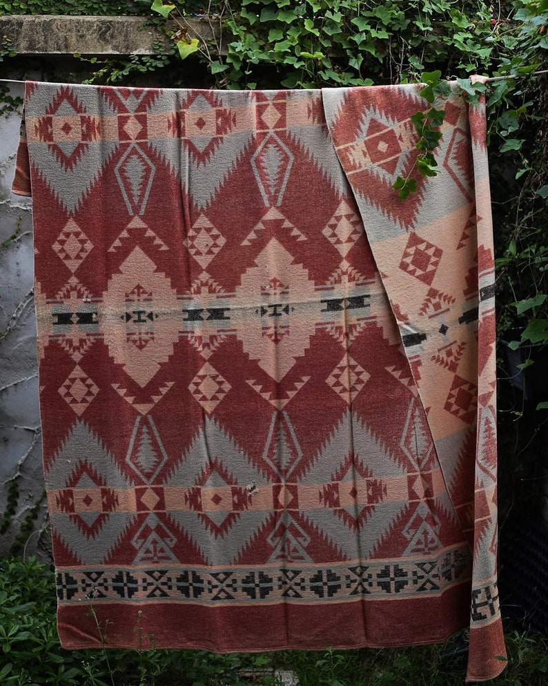 Vintage 1950s 1940s Beacon Camp Blanket Etsy
