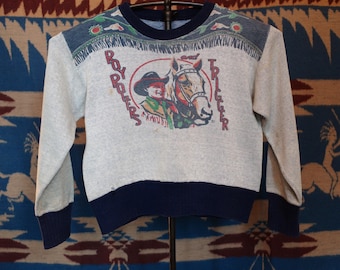 1950’s 50s vintage Roy Rogers sweater