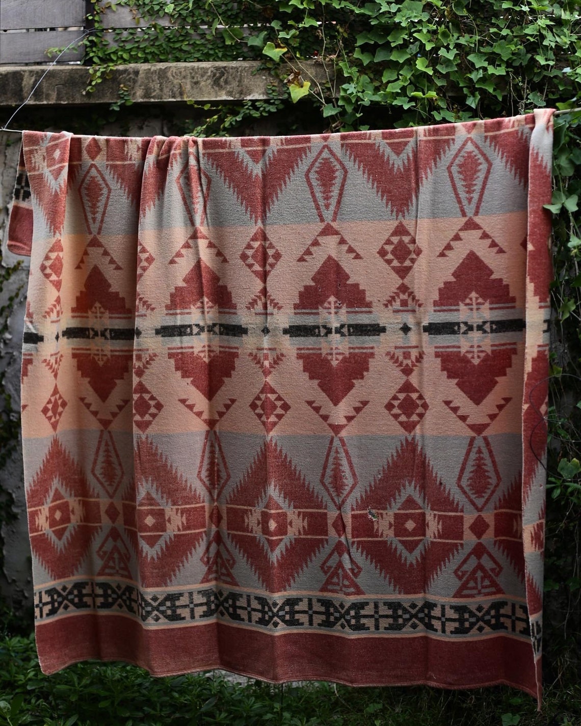 Vintage 1950s 1940s Beacon Camp Blanket Etsy