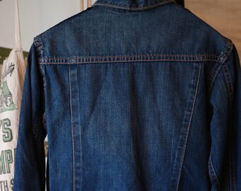 Vintage BIG SMITH Denim Jacket 1950s 50s Jeans Indigo Workwear