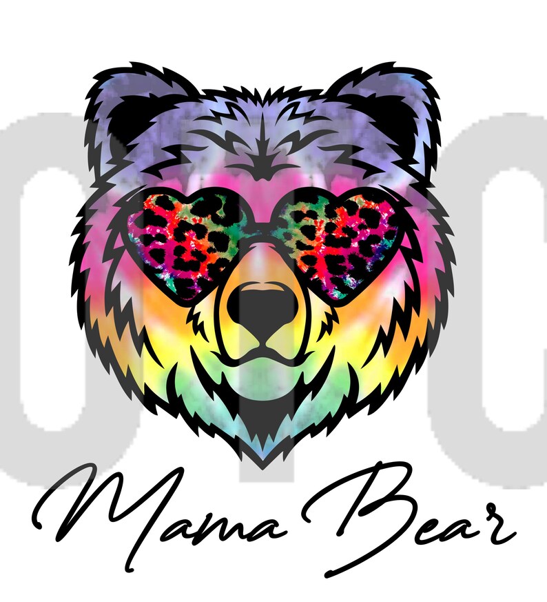 Mama Bear Ready to Press Sublimation Transfer - Etsy