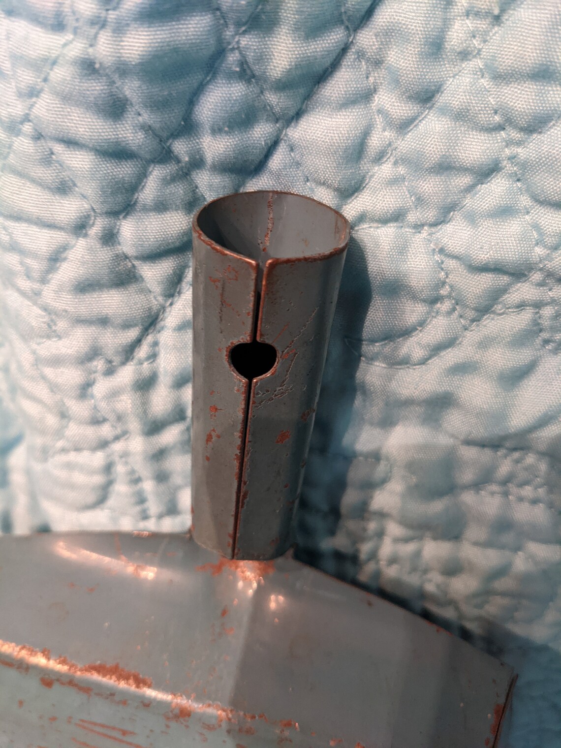 Vintage Childs Toy Metal Blue Dust Pan 1950's Etsy