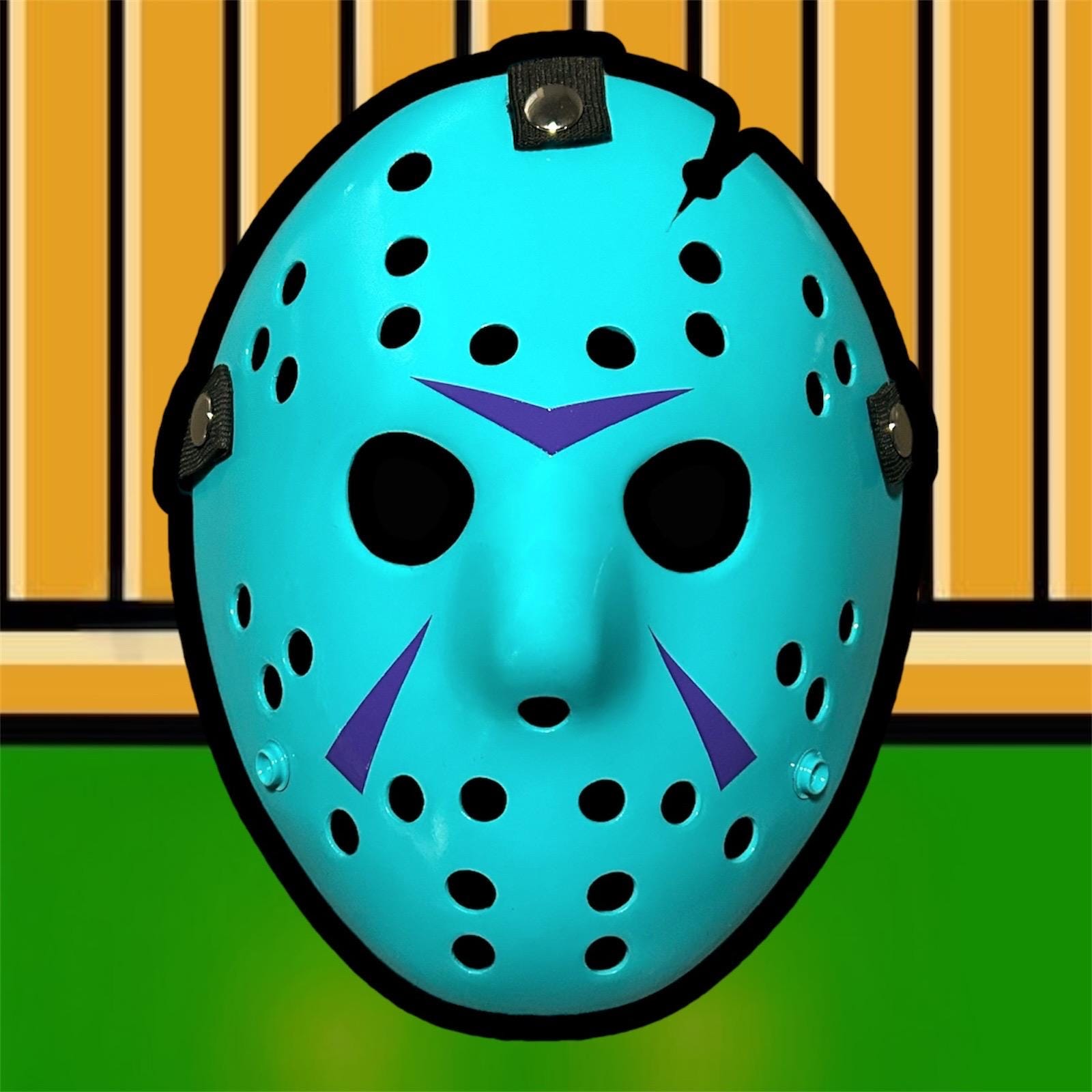 Nintendo 8-bit Jason Mask - Etsy