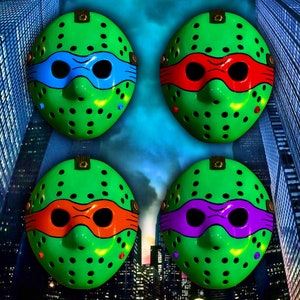 Teenage Mutant Ninja Turtles Jason Masks