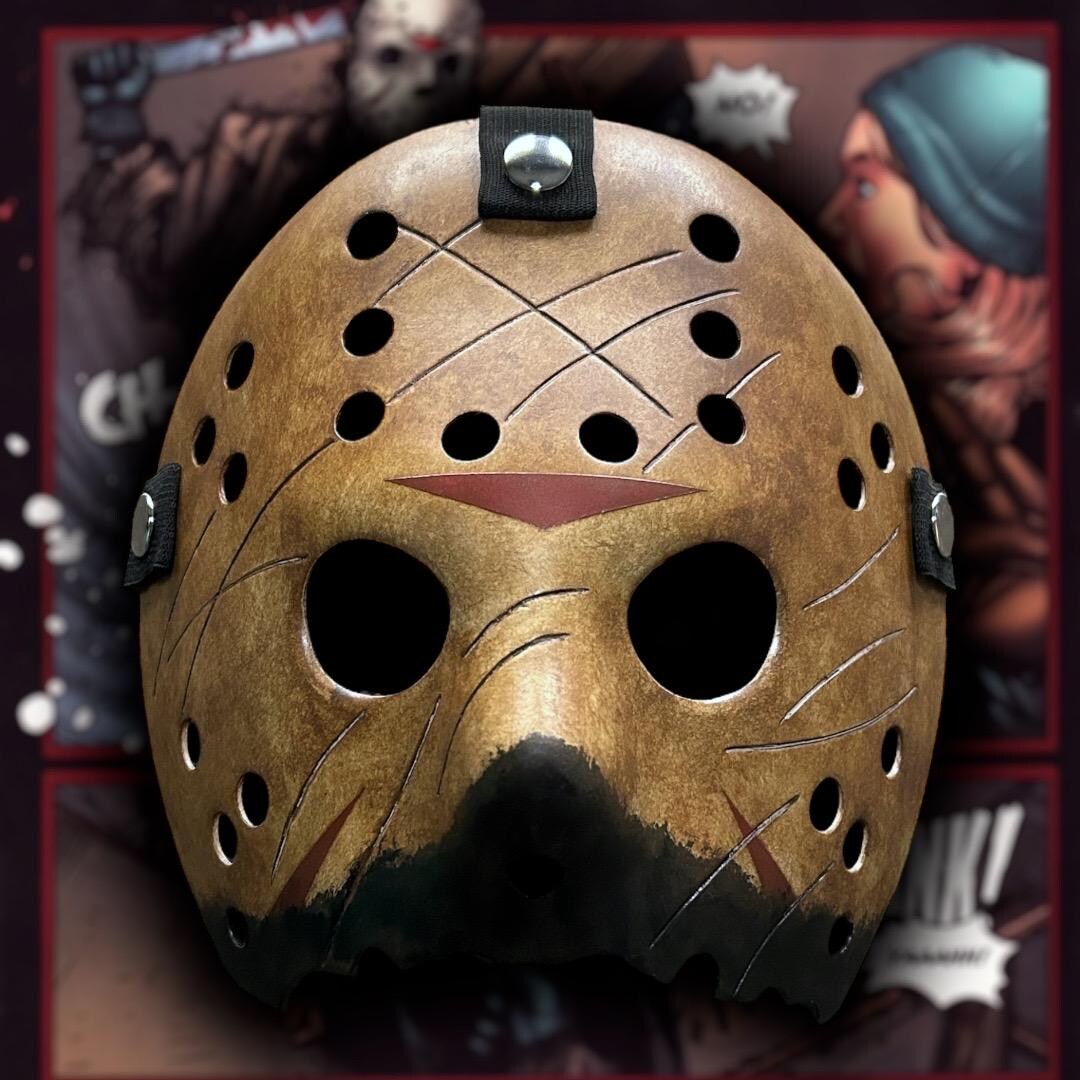 Freddy Vs Jason Vs Ash Hockey Mask - Etsy Sweden, image size:1080x1080