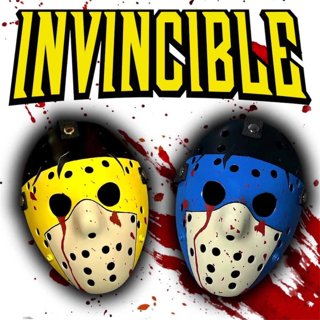 希少 M.A.S.K. マスク 80sヴィンテージ フラットシーツ アメコミ Invincible Jason Mask - Etsy