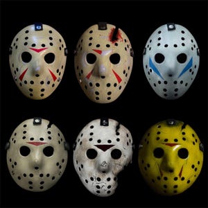 The Paramount Collection: Friday the 13th 3-8 Jason Masks