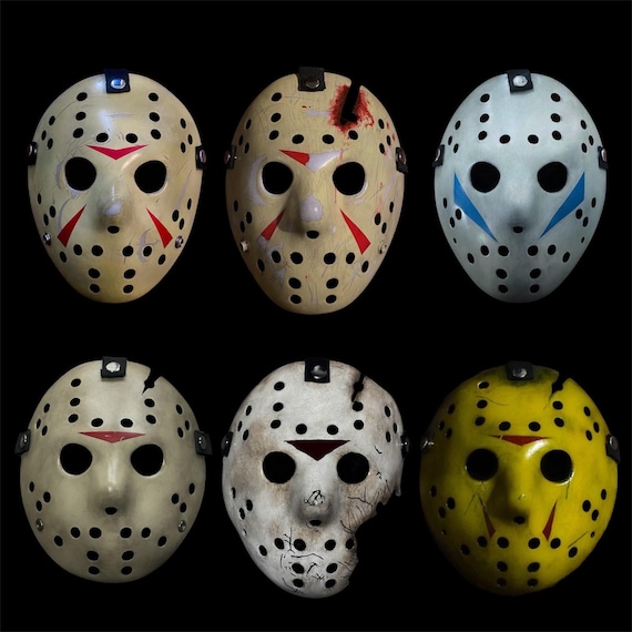The Paramount Collection: Friday the 13th 3-8 Jason Masks - Etsy