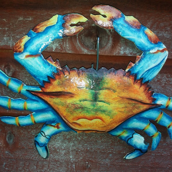 Metal Crab Wall Art - Etsy