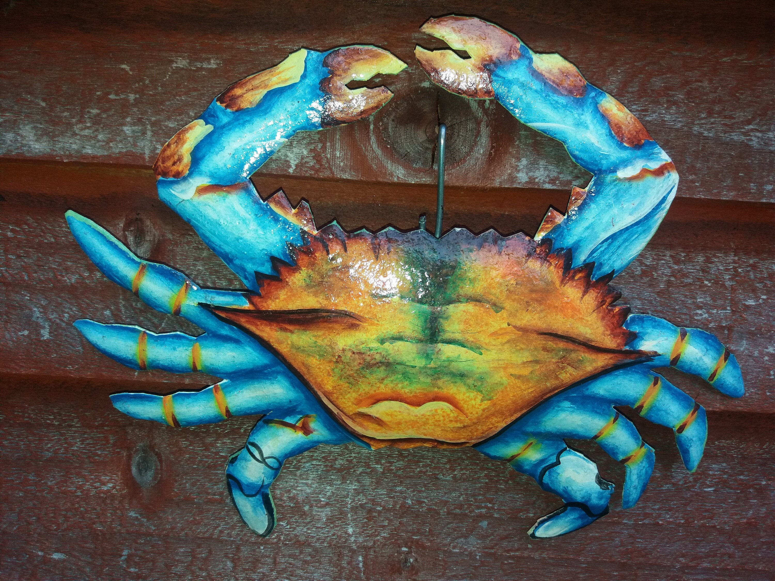 Metal Crab Wall Art -  Canada