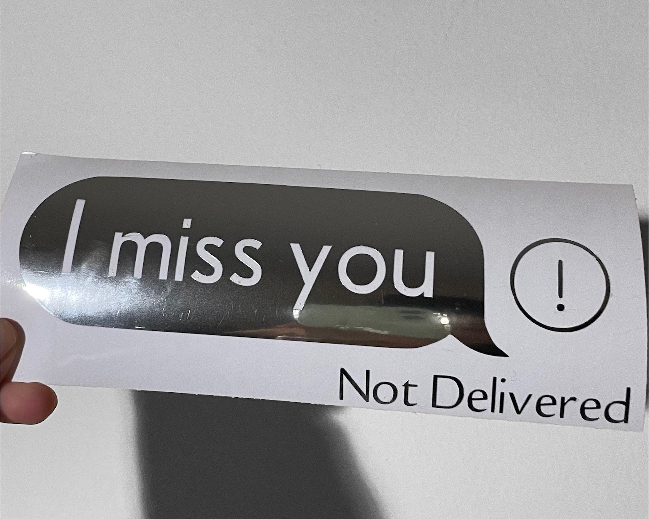 Buy I Miss You Car Decal Online in India Etsy