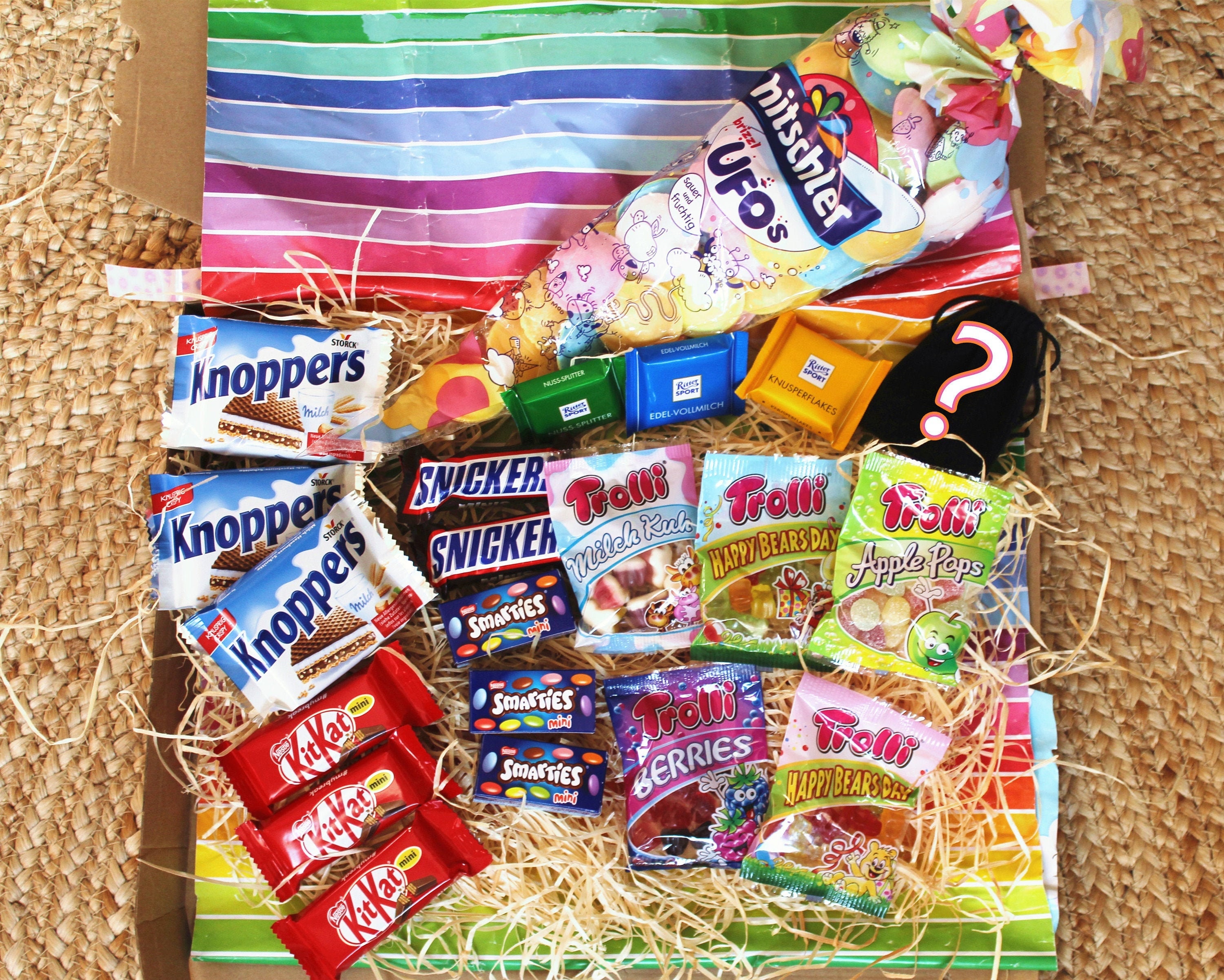 Süßigkeiten Geschenk box mit Überraschungsschmuck sweets gift | Etsy
