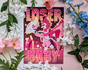 Loser Baby Retro Style Poster Print - HuskerDust Vintage Musical Poster