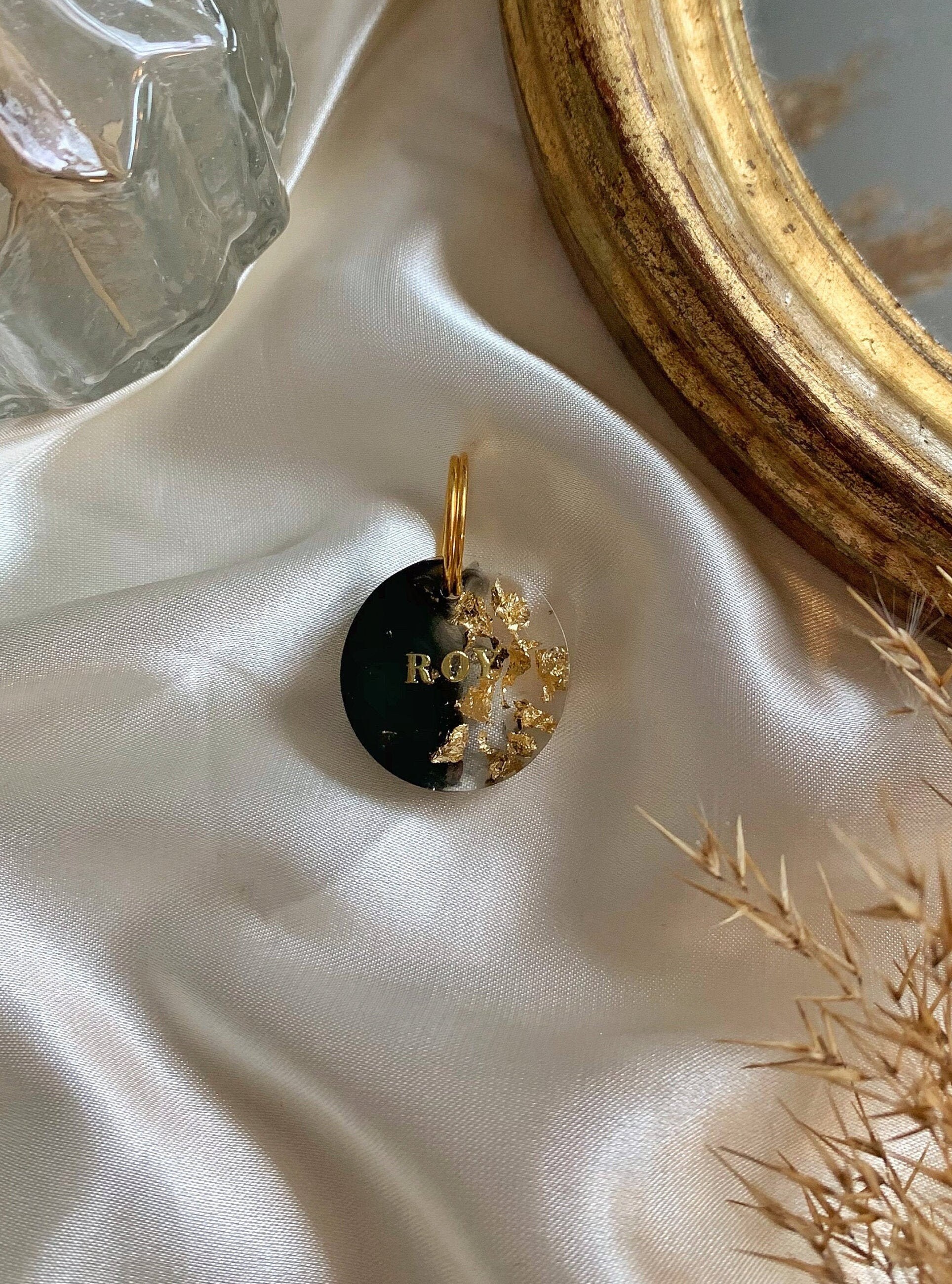 Médaille Personnalisée en Résine Pour Chiens et Chats