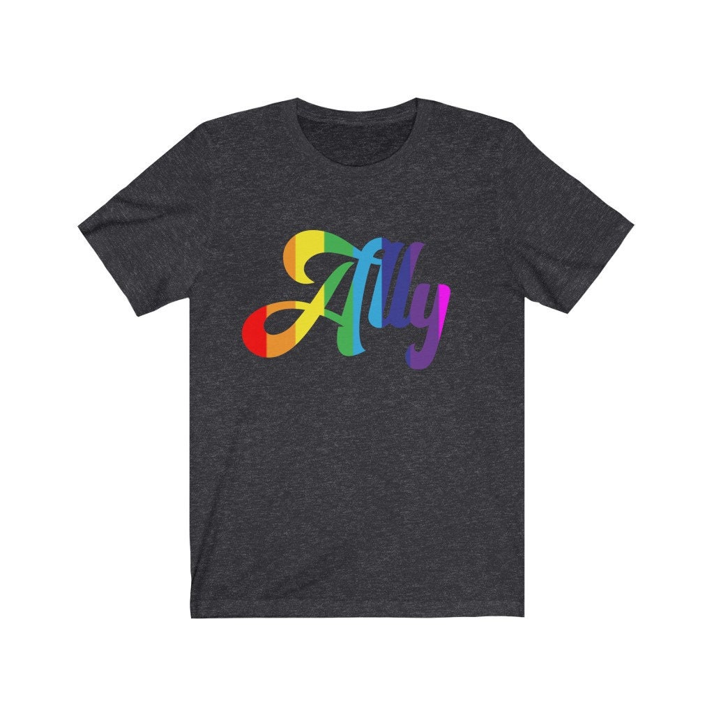 Ally LGBT Rainbow Pride Design for Our Straight Friends to | Etsy