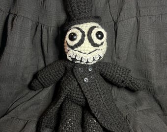 Babadook the LBGT superstar Amigurumi Doll Crochet Handmade Villian Slasher Movie Horror