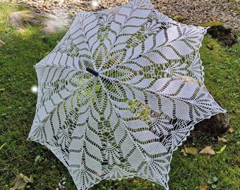 Vintage lace style umbrella - lace parasol