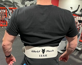 custom weightlifting belts