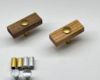 Modern Wooden Drawer Knob
