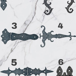 Antique Design Traditional Brass Hinges