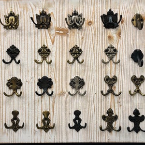 Wall mount coat hat hook, Modern Line Metal Authentic Fancy Brass Hangers, unique design