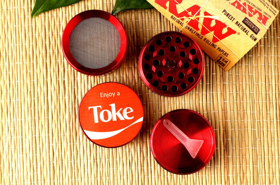 Coca Cola Herb Weed GrinderEnjoy Coke Funny Grinder Gift Etsy