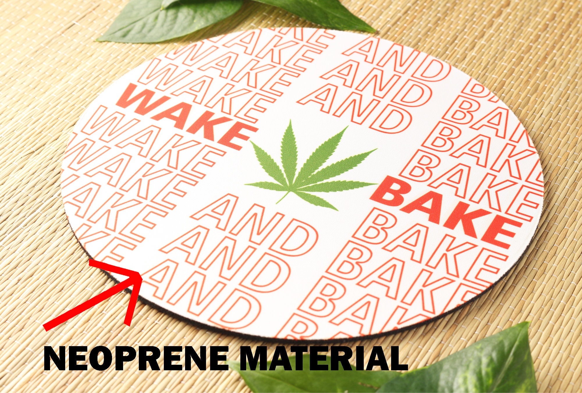Wake And Bake Weed Dab Mat Dab Pads With Rubber BottomThank Etsy
