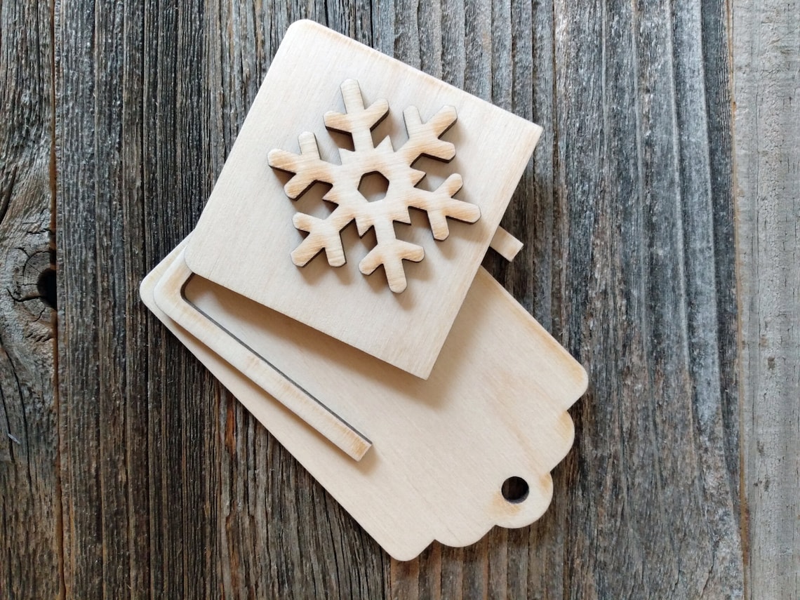 Set of 4 Gift Card Holders SVG Svg Laser Cut File Etsy