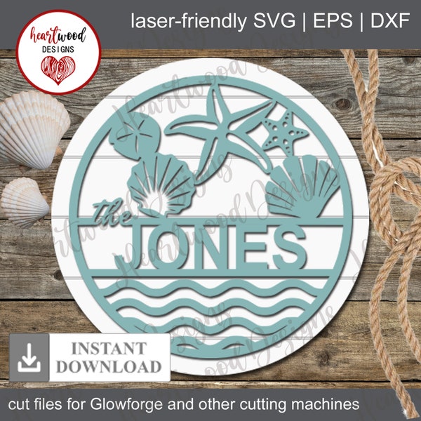 Palmetto Tree and Moon Stencil / Wood Stencil / Laser Cut / 6'' to 14