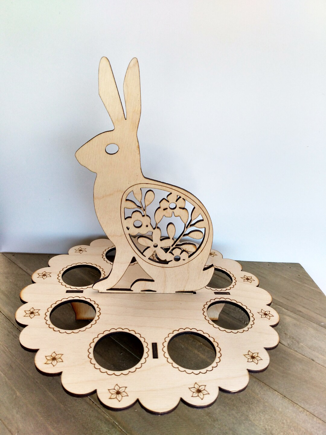 Farmhouse Easter Egg Holder SVG, Laser Cut File (digital Download) - Etsy