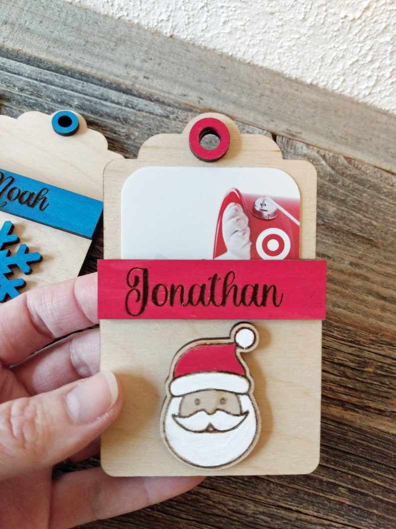 Set of 4 Gift Card Holders SVG Svg Laser Cut File Etsy