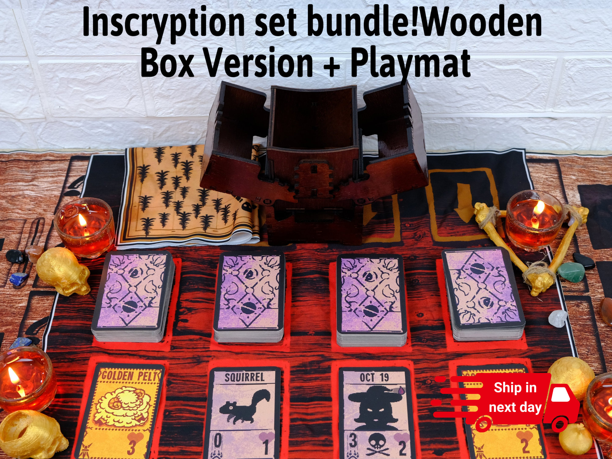 Inscryption:the Ultimate Card Game 230 Cards Game Board and - Etsy Norway