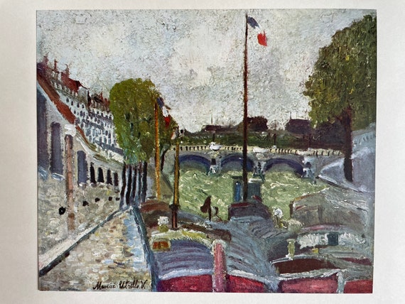 Vintage 1953 Utrillo Vintage 1953 Utrillo