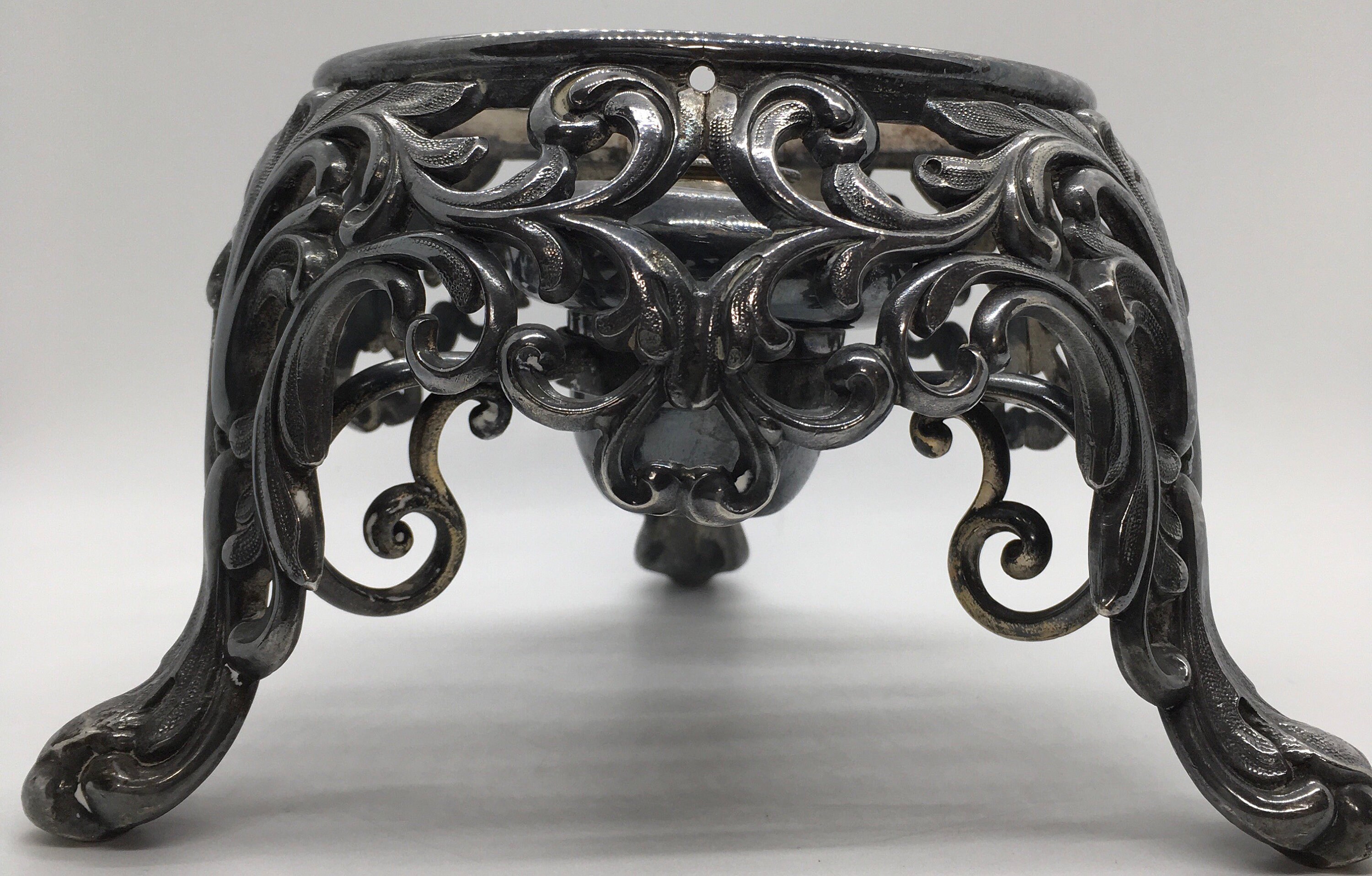 Antique Silver Teapot Quadruple Plate Silverplate Reed & Etsy