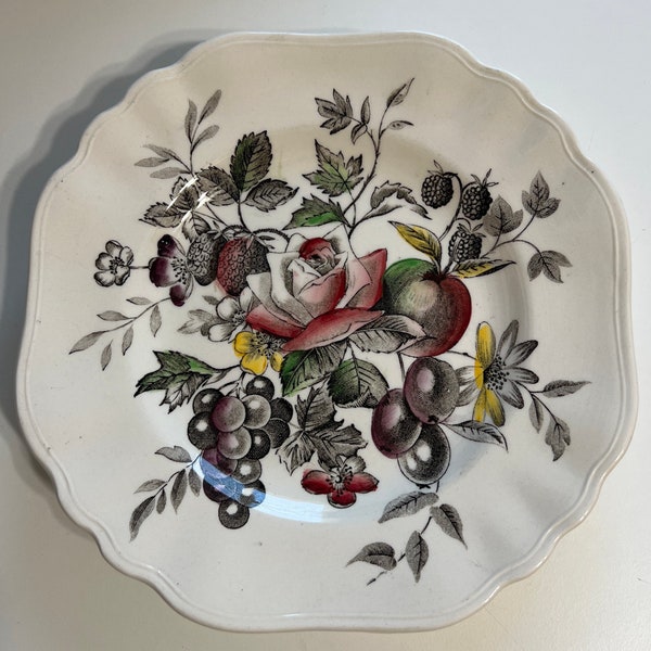 Vintage Gainsborough J & G Meakin, English Staffordshire , England, Dessert Plate, 6 3/4",