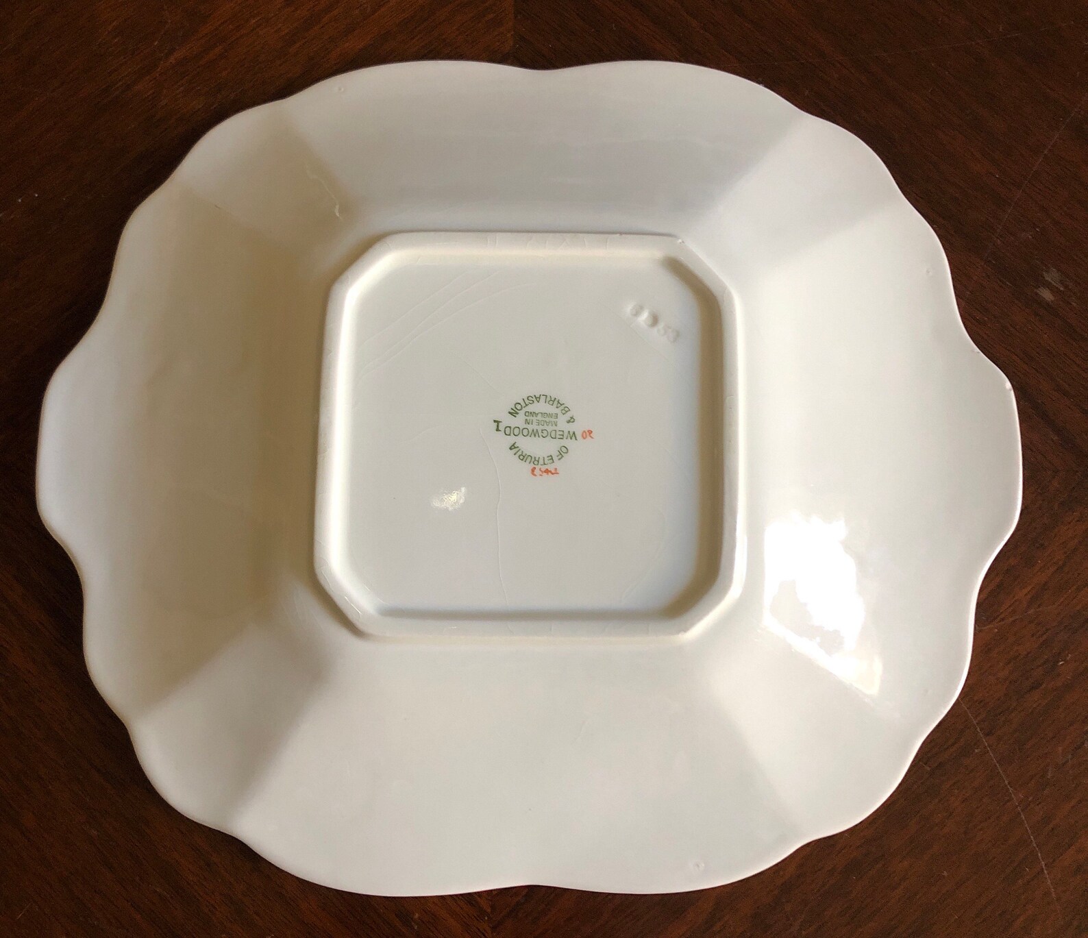 Wedgwood Cake Plate Square Plate With Side Handles Made in Etsy UK