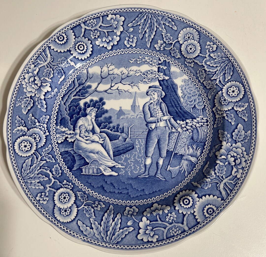 Spode Blue Room Collectionwoodman Etsy