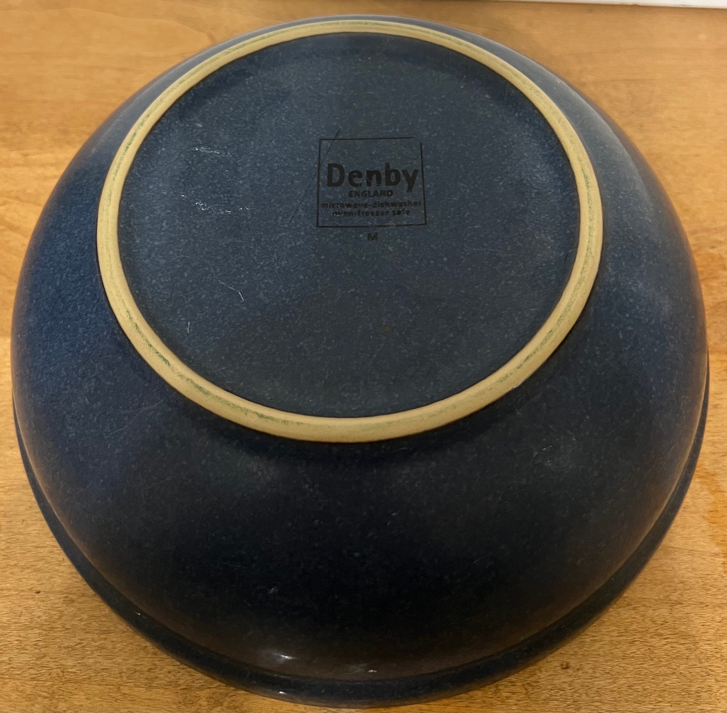 Blue Jetty by Denby 9 Pasta Serving Bowl, Oven Safe, Microwave Safe, Dishwasher Safe Etsy
