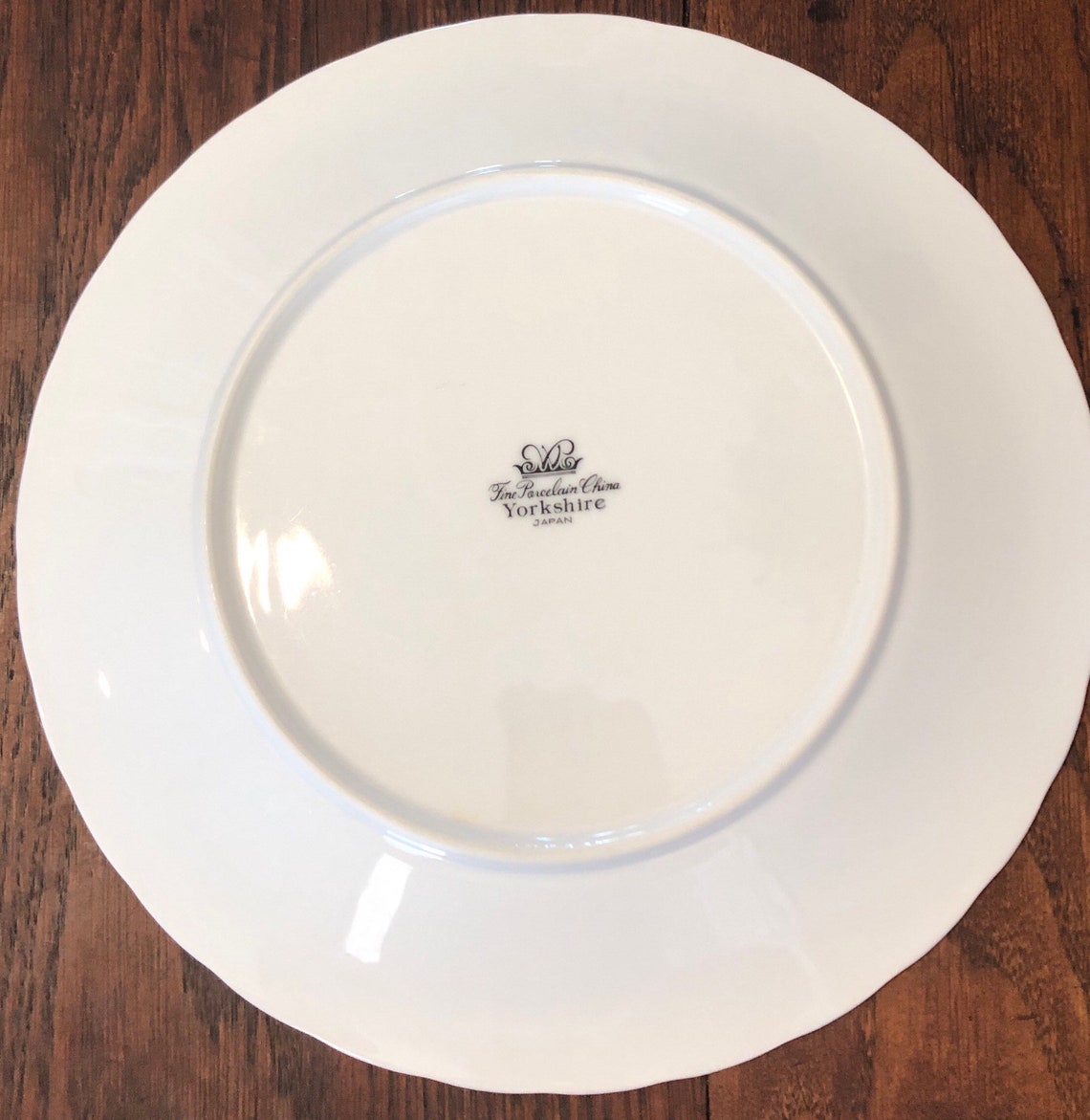 Vintage Sheffield Bone White Porcelain Fine China Dinner Etsy