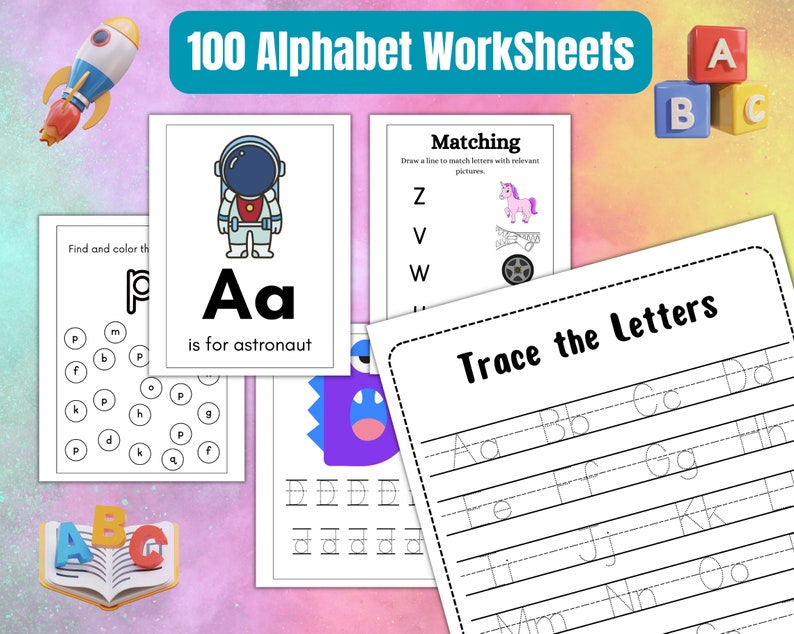 Toddler Busy Book | Printable Busy Book for Toddlers | Preschool Worksheets | Preschool Curriculum | Preschool/PreK & Kindergarten Printable