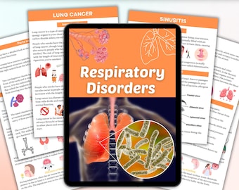 Respiratory System Study Guide: Med Surg Nursing (Digital Download)