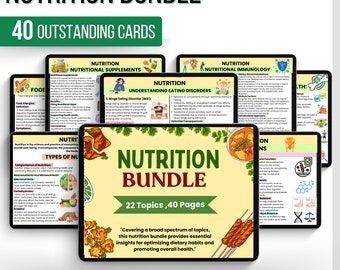 Nutrition Study Guide Bundle: NCLEX Edition (PDF Download)