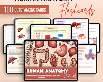 Anatomy & Physiology Flashcards: Nursing School Study Guide (PDF)
