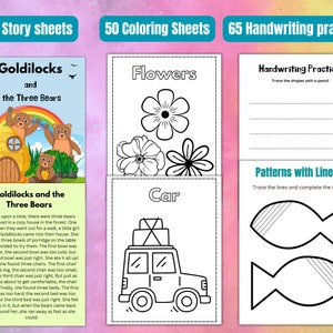 Cutting Activity | Preschool Worksheets | Preschool Curriculum | Beginning Scissors Practice | Preschool/PreK & Kindergarten Printable