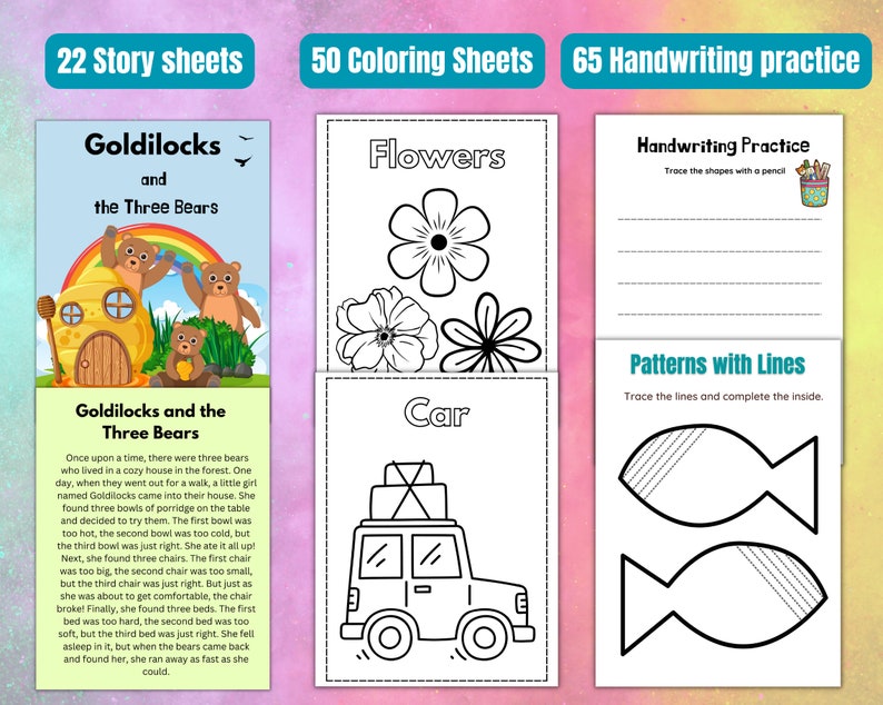 Cutting Activity | Preschool Worksheets | Preschool Curriculum | Beginning Scissors Practice | Preschool/PreK & Kindergarten Printable
