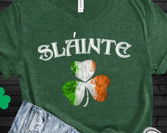 Slainte Shamrock St. Patrick's Day Shirt