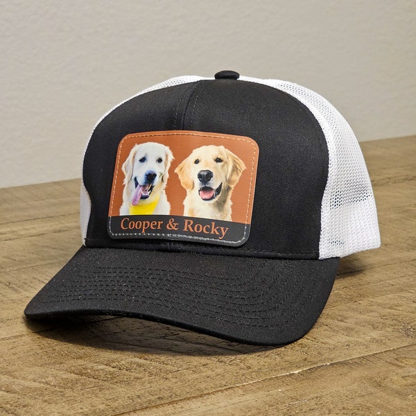 Custom EMBROIDERED Pet Hat Using Pet Photo Personalized Dog Hat Custom Cat Hat Custom Pet Cap Dog Hat Custom Dog Baseball Cap Dog Mom Hat