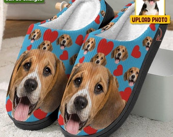 Custom Photo Dog Cat And Accessories Slipper